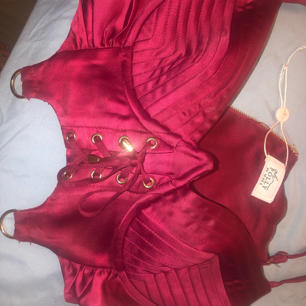 Oh polly Red corset